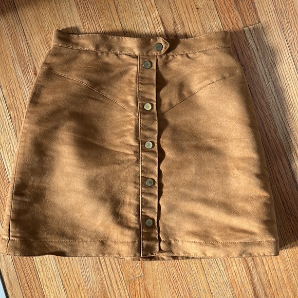 H&M imitation suede skirt - Picture 1 of 5